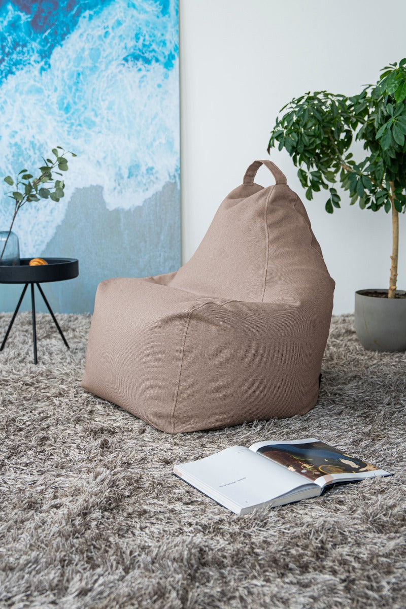 Nordura Play gaming zitzakstoel cacao 80 cm