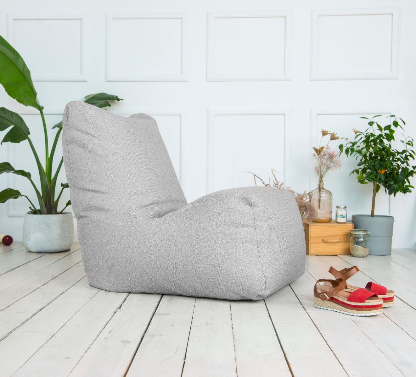 Nordura Seat zitzak lichtgrijs 105 cm