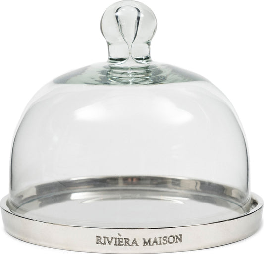 Rivièra Maison Paxos: stolp rond met zilver dienblad
