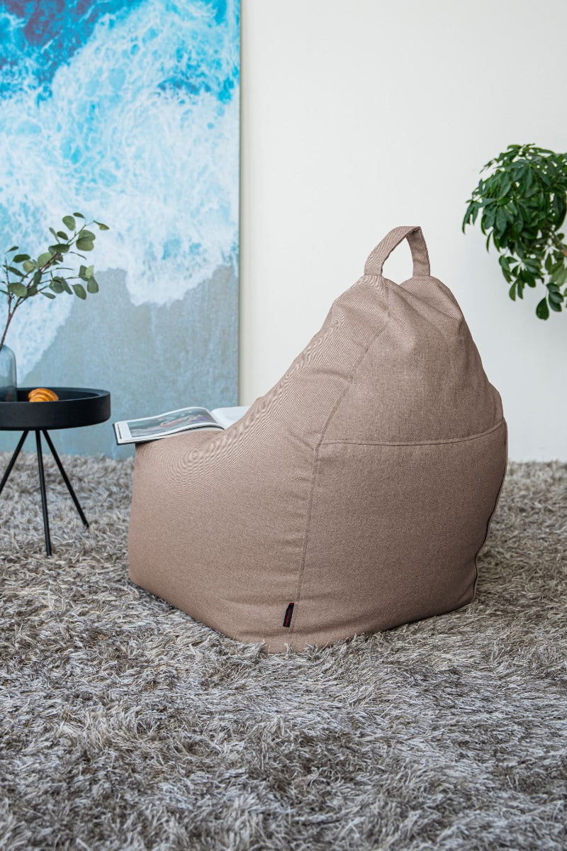 Nordura Play gaming zitzakstoel cacao 80 cm