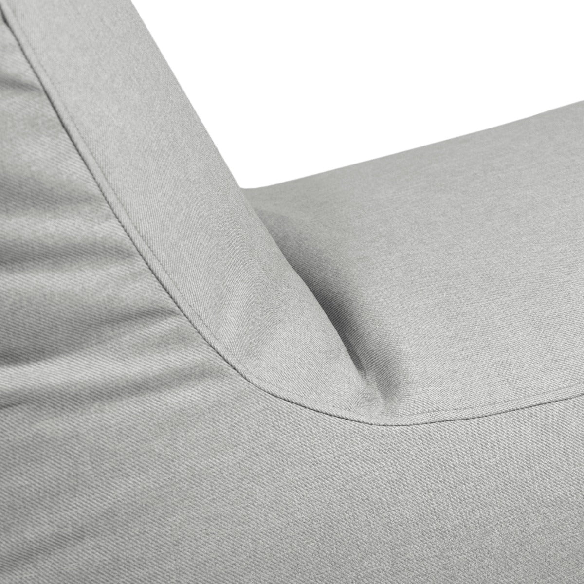 Nordura Lounge zitzak lichtgrijs 130 cm