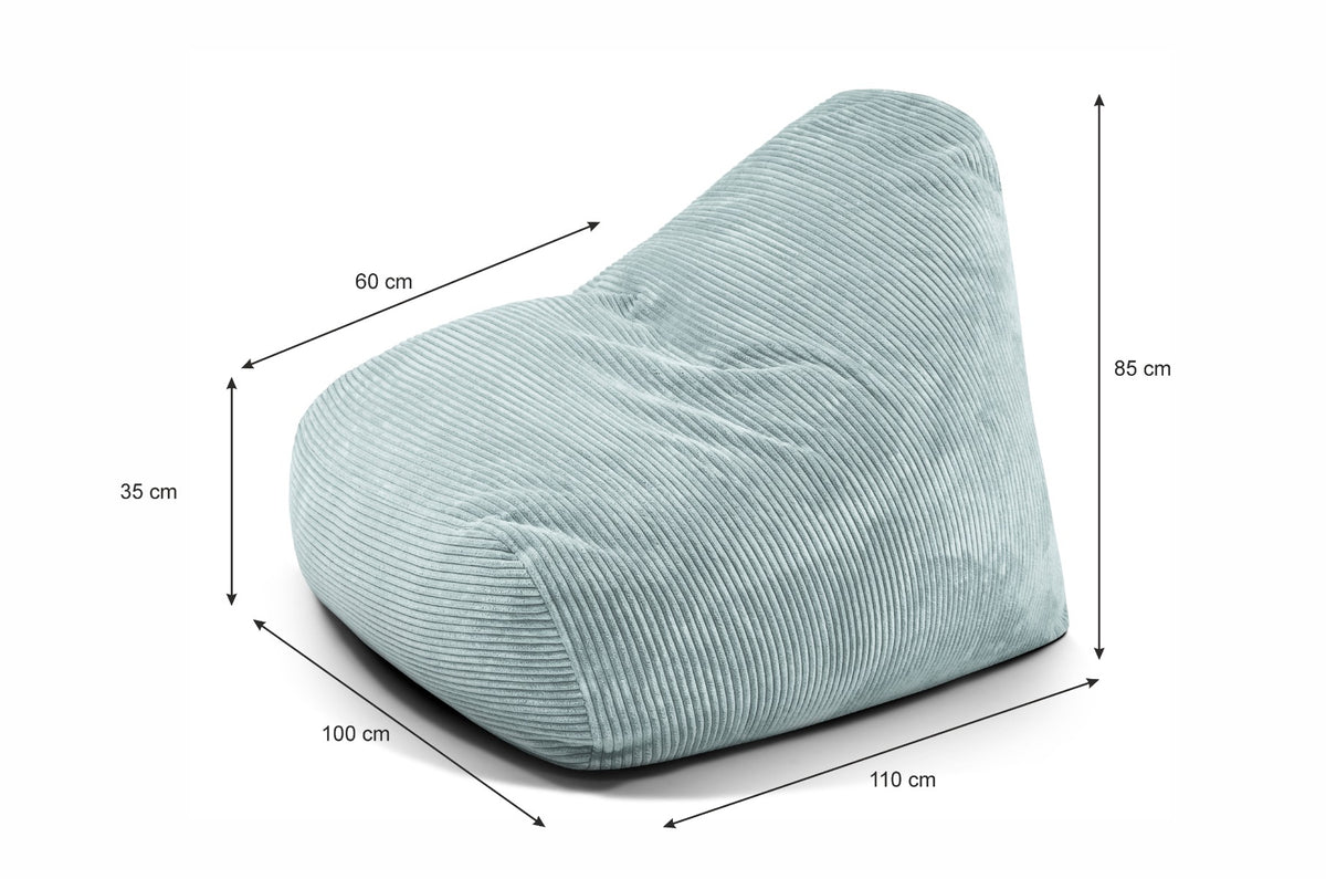 Nordura Snug zitzak rib mint 100 cm
