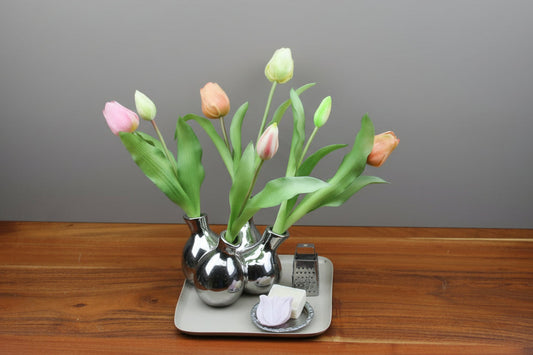 Tafel decoratie set Lente: tulpenpracht met geurblokjes set