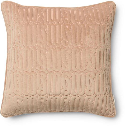 Rivièra Maison kussenhoes Loreo - vierkant roze 50x50 cm - Polyester