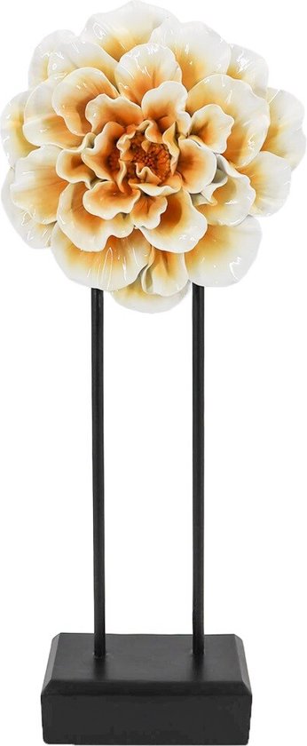 Decoratieve bloem op standaard – 14 x 6,2 x 26 cm