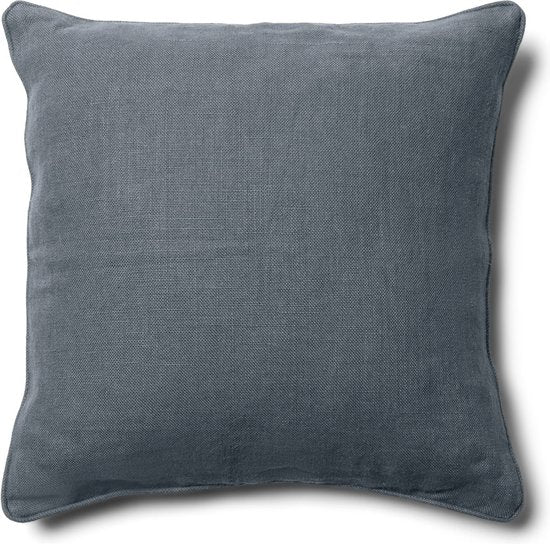 Rivièra Maison Verona Kussenhoes vierkant blauw 50x50 - Linnen