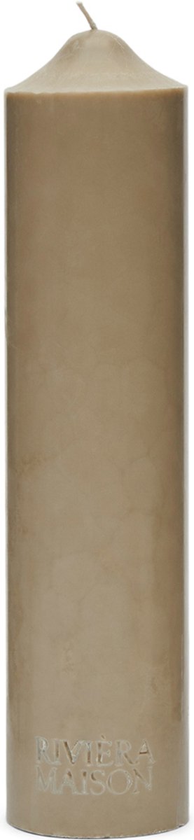 Rivièra Maison Rustic Pillar stompkaars flax 30 cm