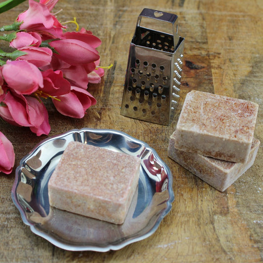 Amber – geurblokjes / amberblokjes set met vintage zilverkleurig schaaltje, rasp – luxe cadeauset