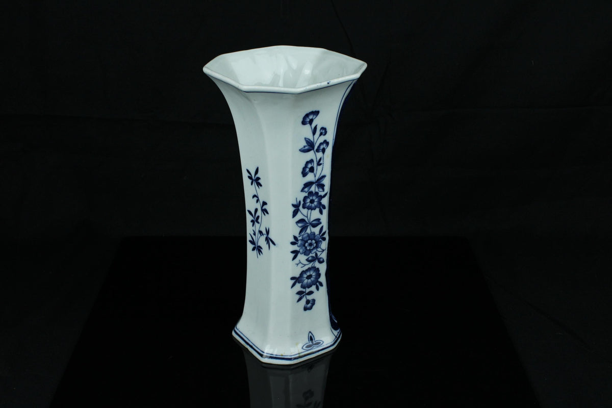 Delfts Blauw vaas handgeschilderd 25 cm - De Delft 1701