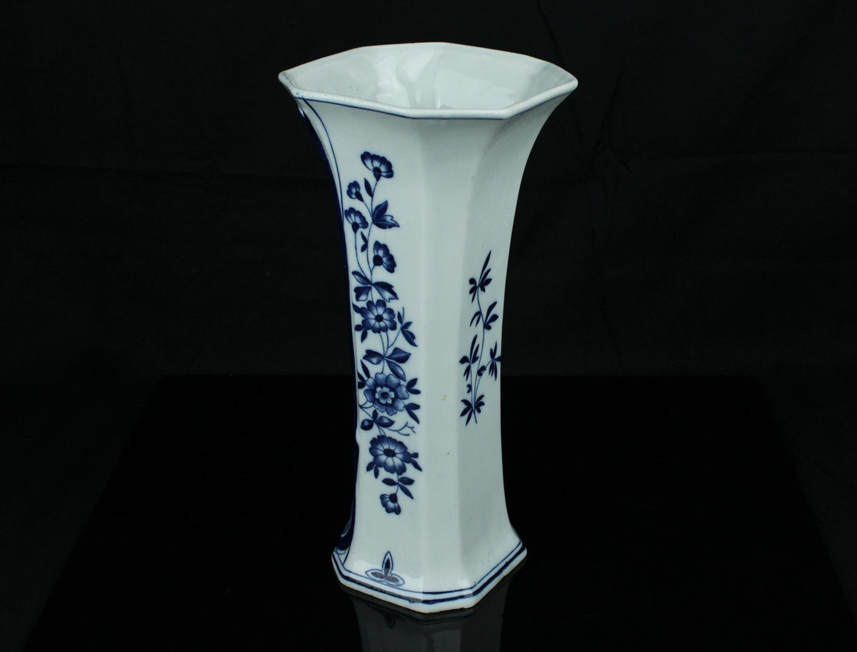 Delfts Blauw vaas handgeschilderd 25 cm - De Delft 1701