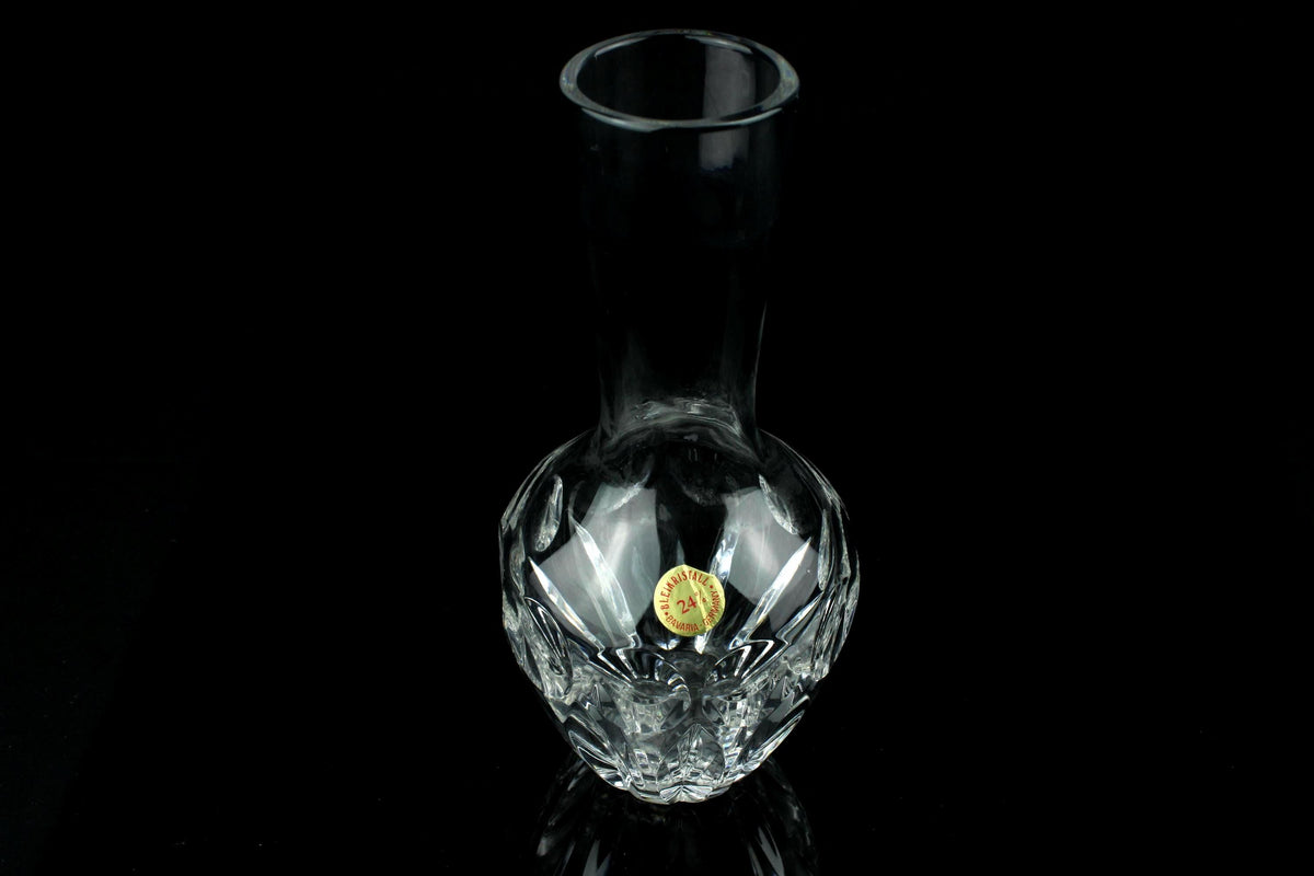 Vintage Bleikristall 24% Vase Bleikristall Bayern Deutschland 21 cm