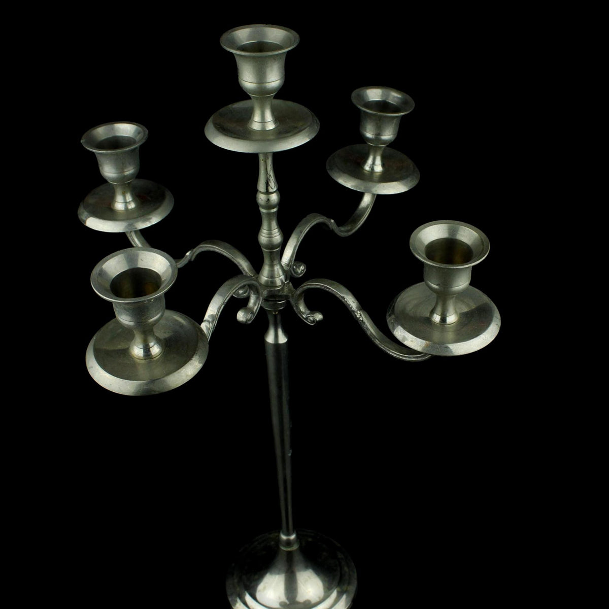 Vintage versilberter Kerzenleuchter 5-armig - 1950/1970