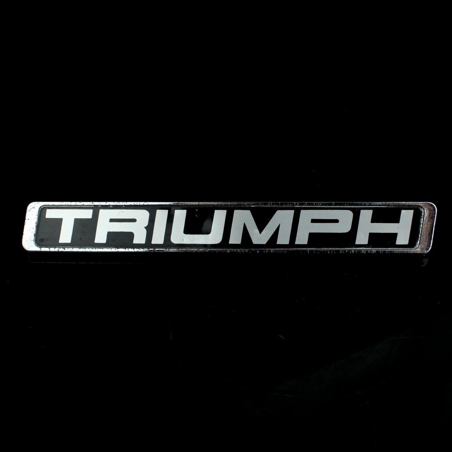 Vintage Triumph Emblem Abzeichen - Auto Logo - Metall Kühlergrill Abzeichen - Klassisches Autoteil