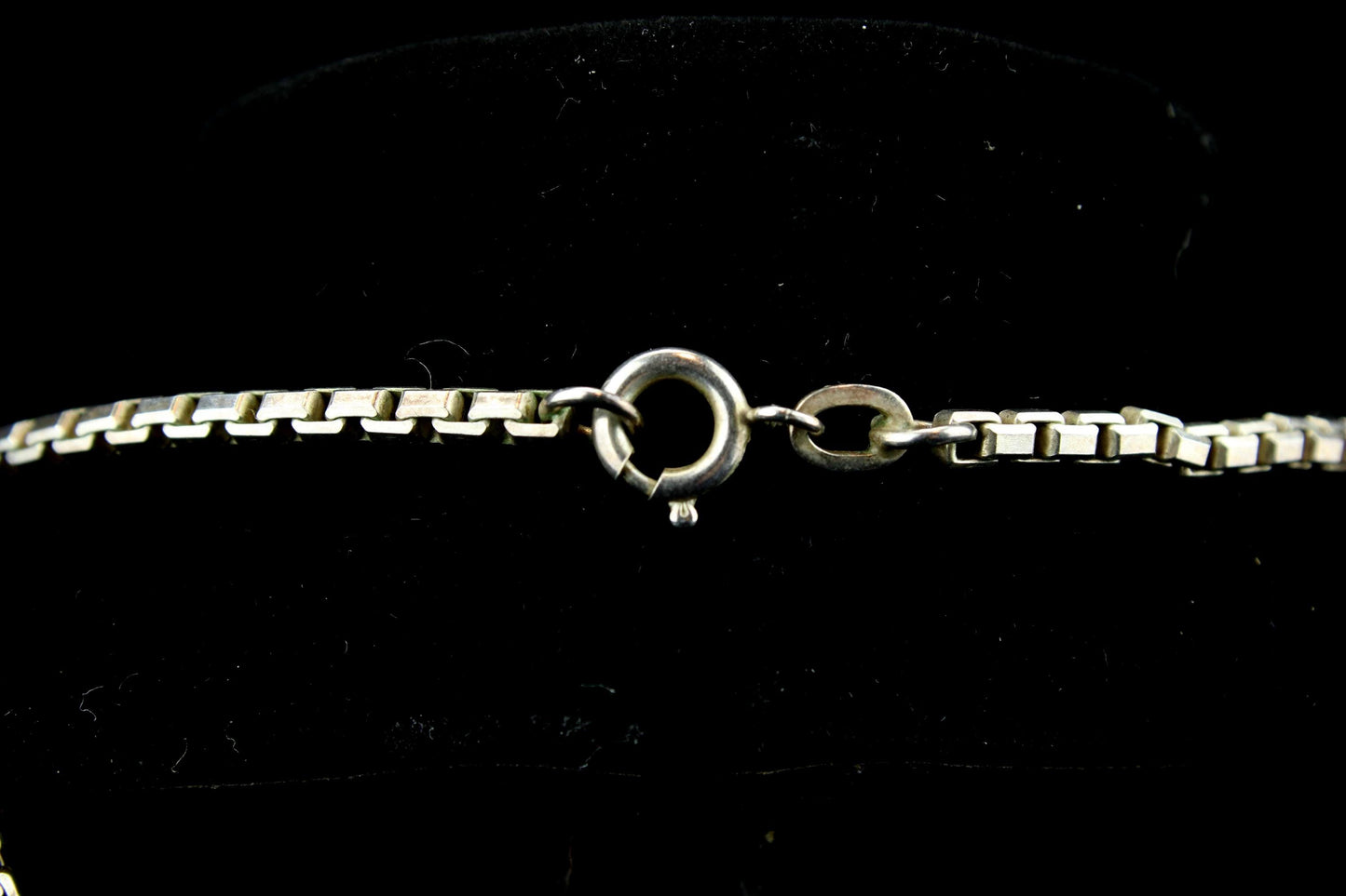 Vintage lange 835er Silberkette mit Silberkugeln – mehrreihig tragbar – 57 g / 89 cm