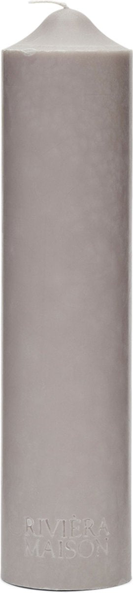 Rivièra Maison Rustic Pillar stompkaars grijs 30 cm