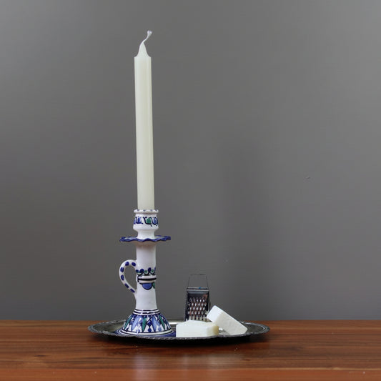 Tafel decoratie set Essence: dé unieke vintage geur & kandelaarsensatie