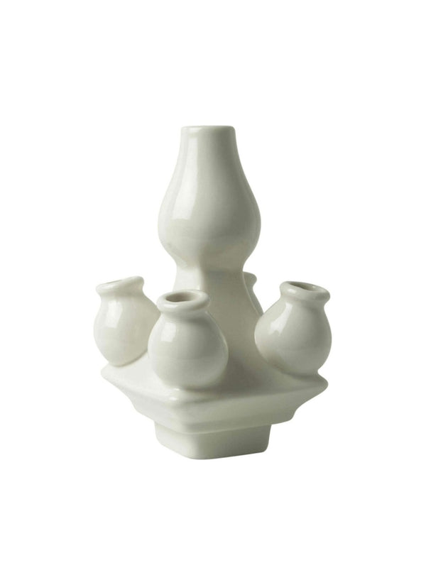 Apilar: witte tulpenvaas Heinen Delfts Blauw (15 cm)