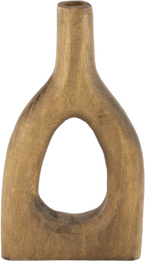 Donut: vaas hout walnoot
