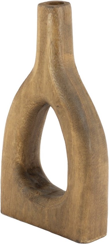 Donut: vaas hout walnoot