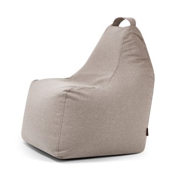 Nodura Play: loungekussen/ zitzak cacao 80 cm