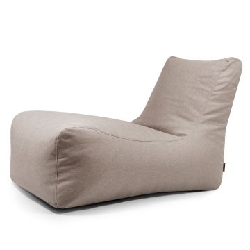 Nordura Lounge: loungekussen/ zitzak cacao 130 cm