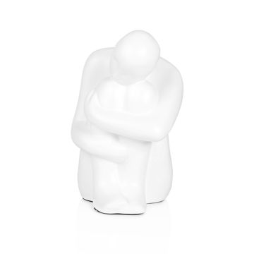 Homme: beeld wit