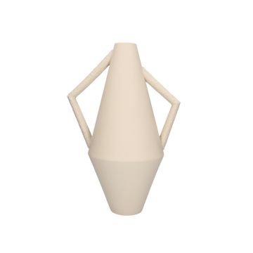 Bergen: beige vaas 