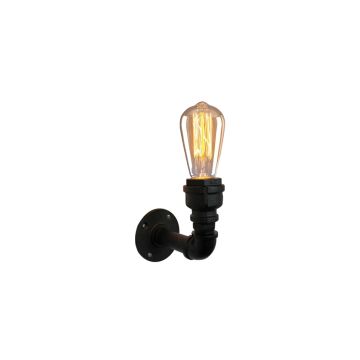 Jovian: zwarte wandlamp 