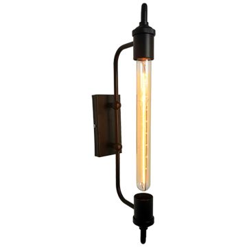 Eros: zwarte wandlamp 