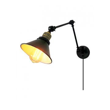Dana: wandlamp zwart