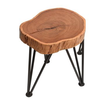 Bianca: acacia houten bijzettafel