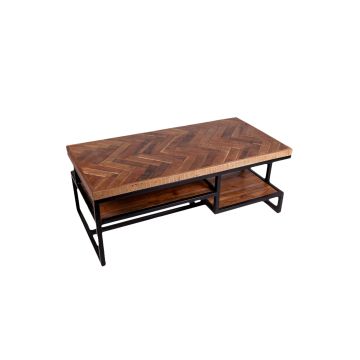 Rea: salontafel met visgraatpatroon 