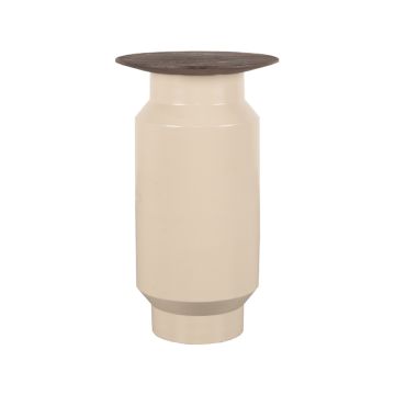 Jik: bijzettafel naturel mangohout 35 cm