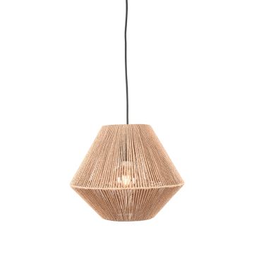 Ibiza: hanglamp naturel jute (1-lichts)