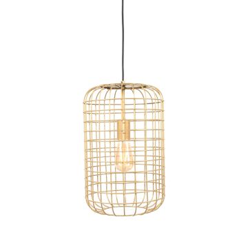 Solido: hanglamp goud metaal (1-Lichts)