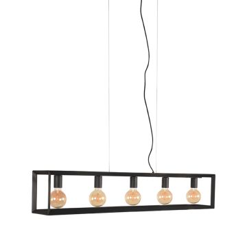 Tetto: hanglamp zwart metaal