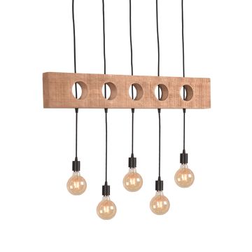 Timbe: hanglamp zwart metaal