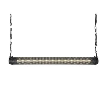Tube: hanglamp zwart metaal