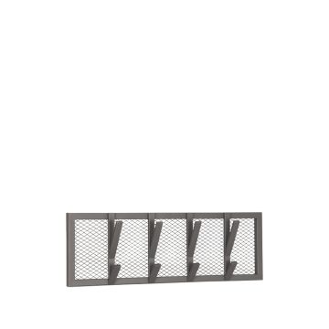 Gruff: kapstok burned steel metaal M