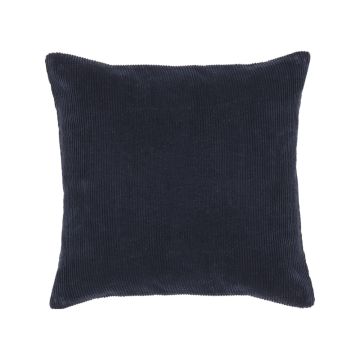 Cuscino: navy rib sierkussen 