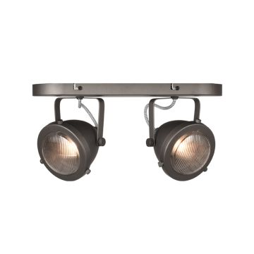 Moto: spot burned steel metaal (2 Lichts)
