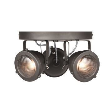 Moto: spot burned steel metaal (3 Lichts)