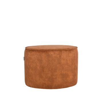 Velvet: oker velours poef 