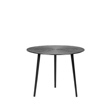 Nobby: salontafel zwart metaal 50 cm