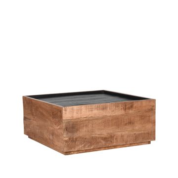 Noble: Salontafel Mangohout 80x80 cm