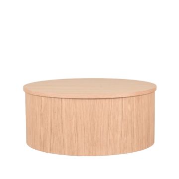 Oliva: salontafel naturel eiken (70 cm)