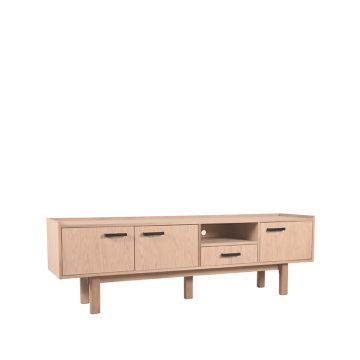 Cali: TV-meubel naturel eiken 190 cm