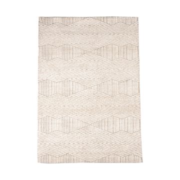 Cosy: vloerkleed taupe synthetisch 200x300 cm