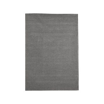 Wolly: vloerkleed antraciet wol 160x230 cm