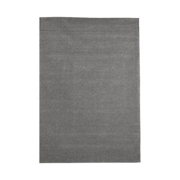 Wolly: vloerkleed antraciet wol 200x300 cm